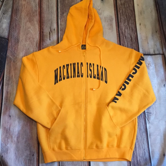 VOS Sports Tops - Mackinac Island High Quality Heavy Zipper Hoodie L